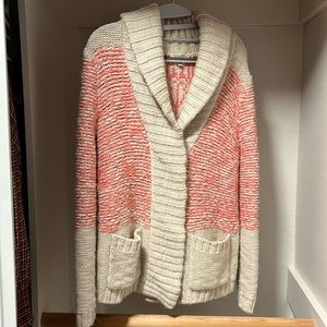 GAP Fair Isle shawl cardigan - M